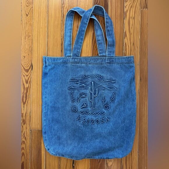 Arizona Denim Tote - Picture 1 of 4